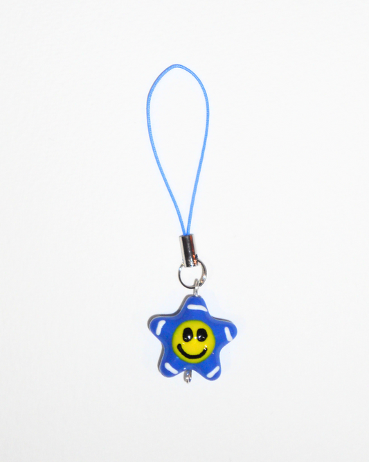 Trippy Star Phone Charm